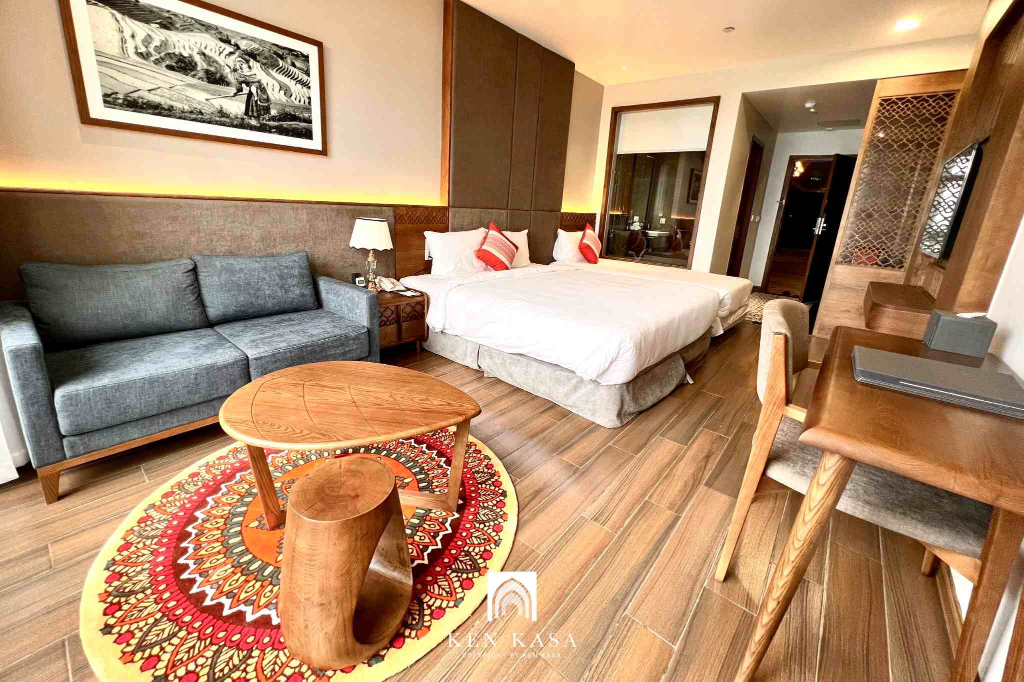 Nội thất của DeLaSol Phat Linh Sapa